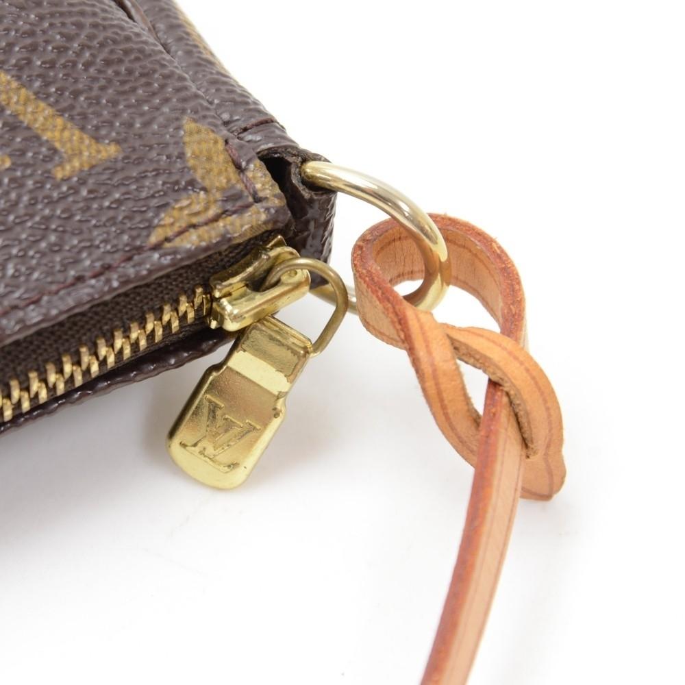 Louis Vuitto Pochette Accessoires Monogram Canvas Evening Bag