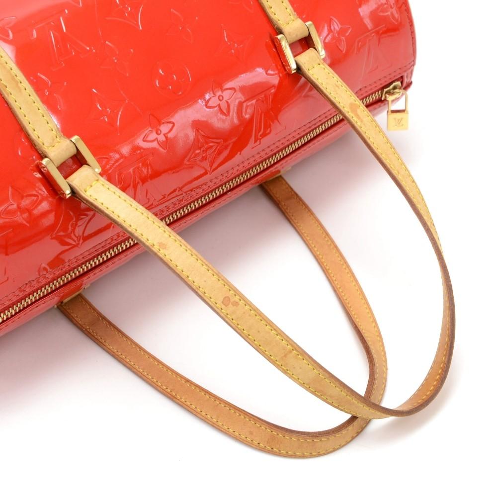 Louis Vuitto Bedford Vernis Leather Handbag