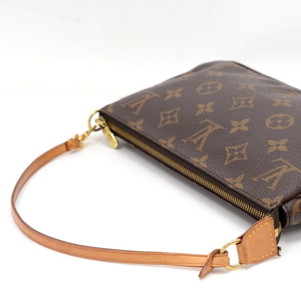 Louis Vuitto Pochette Accessoires Monogram Canvas Evening Bag