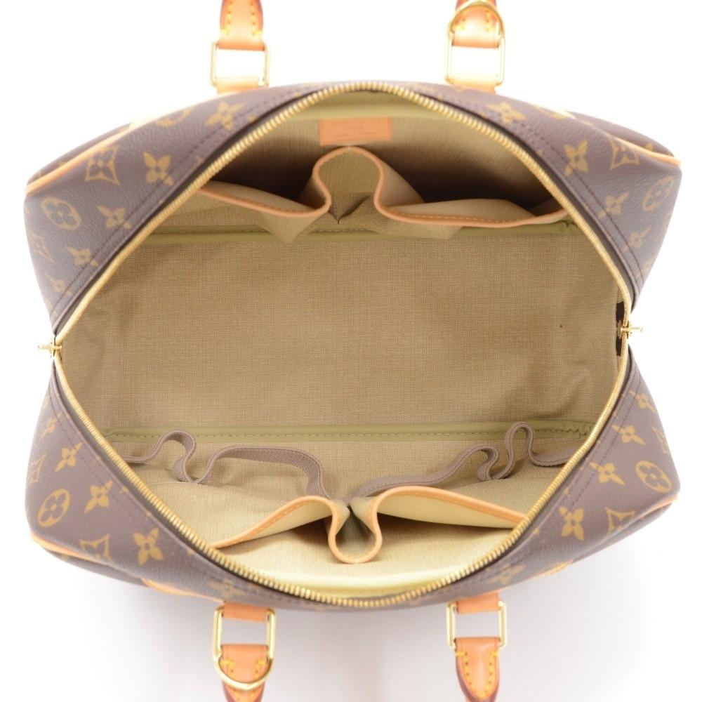 Louis Vuitto Deauville Monogram Canvas Handbag