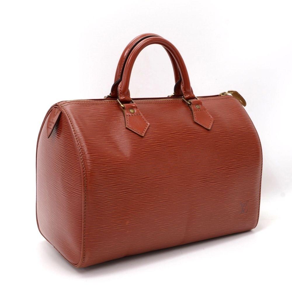 Louis Vuitto Speedy 30 Epi Leather Handbag