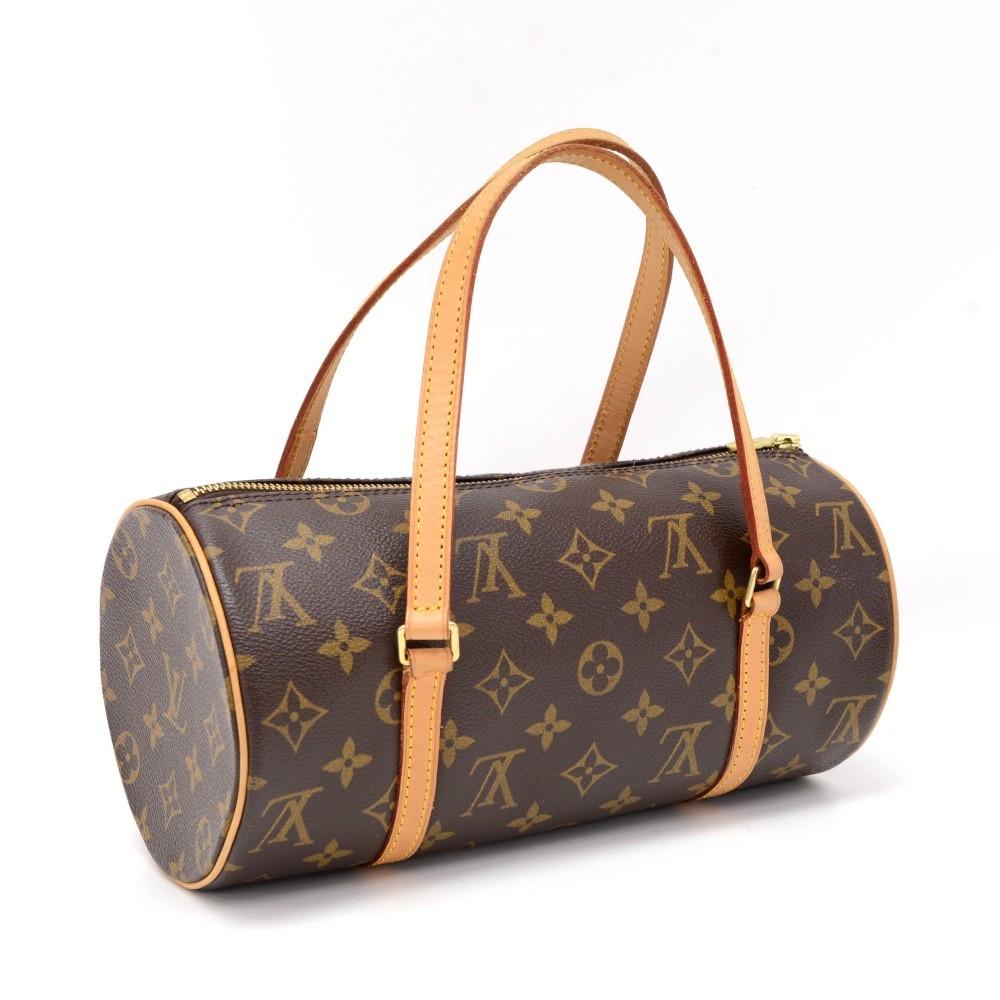 Louis Vuitto Papillon 27 Monogram Canvas Handbag