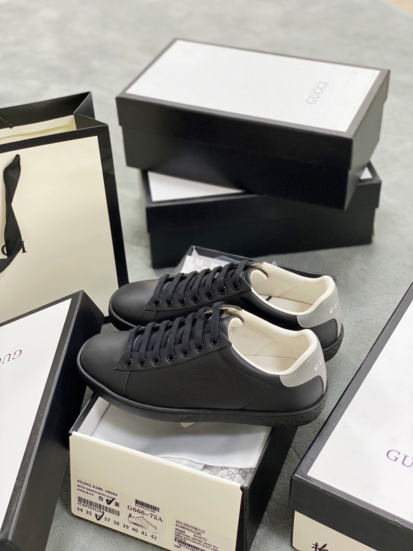 GLM-GCI Ace Black   Sneaker 075
