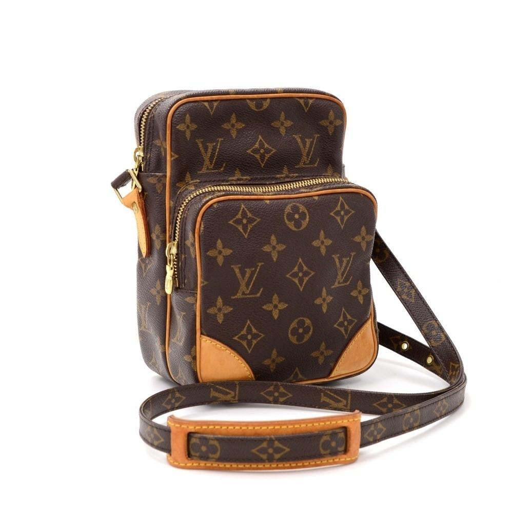 Louis Vuitto Amazone Monogram Canvas Messenger Bag