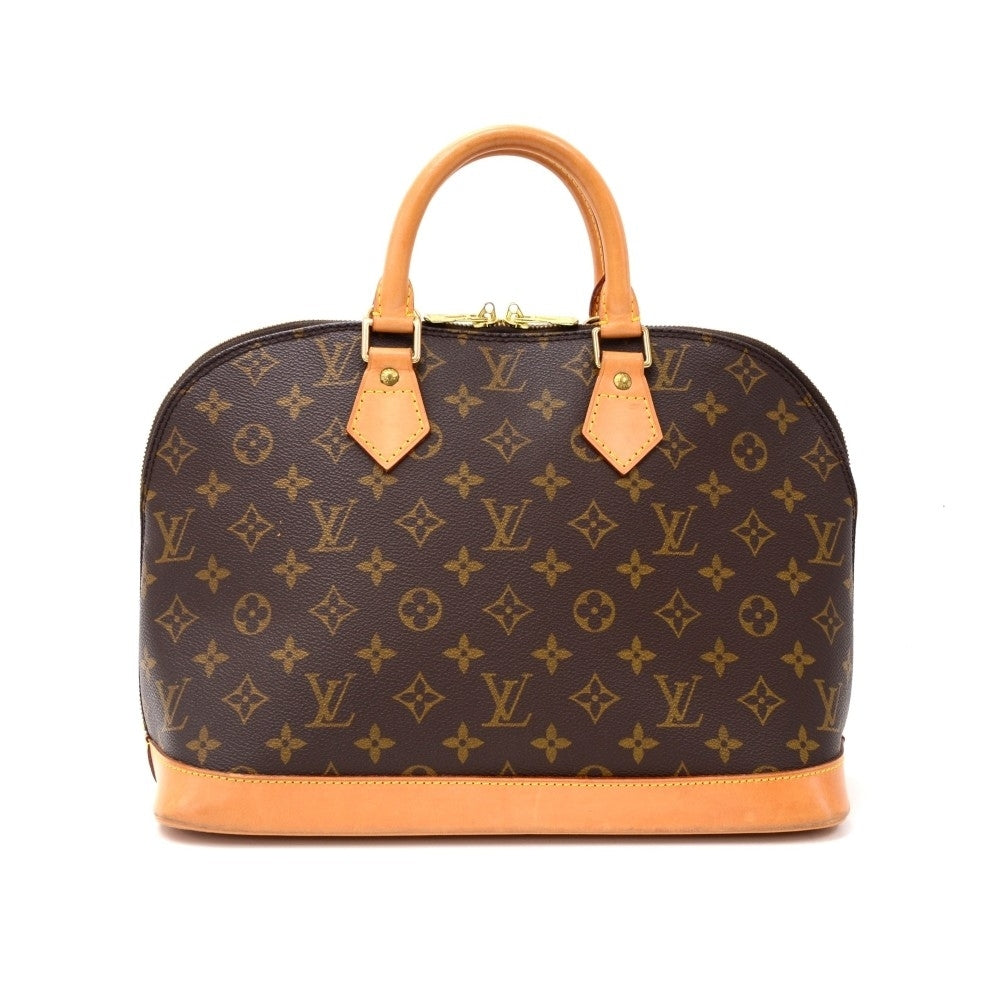 Louis Vuitto Alma Monogram Canvas Handbag