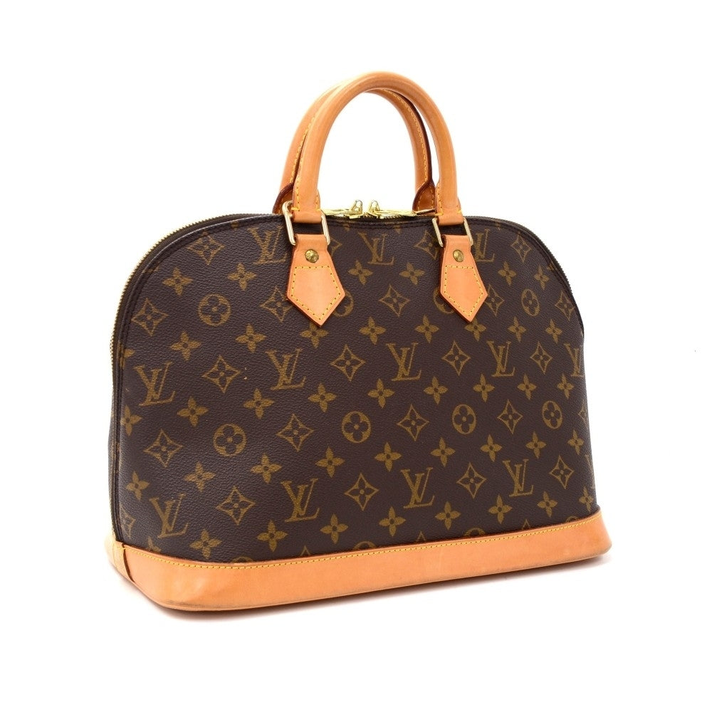 Louis Vuitto Alma Monogram Canvas Handbag