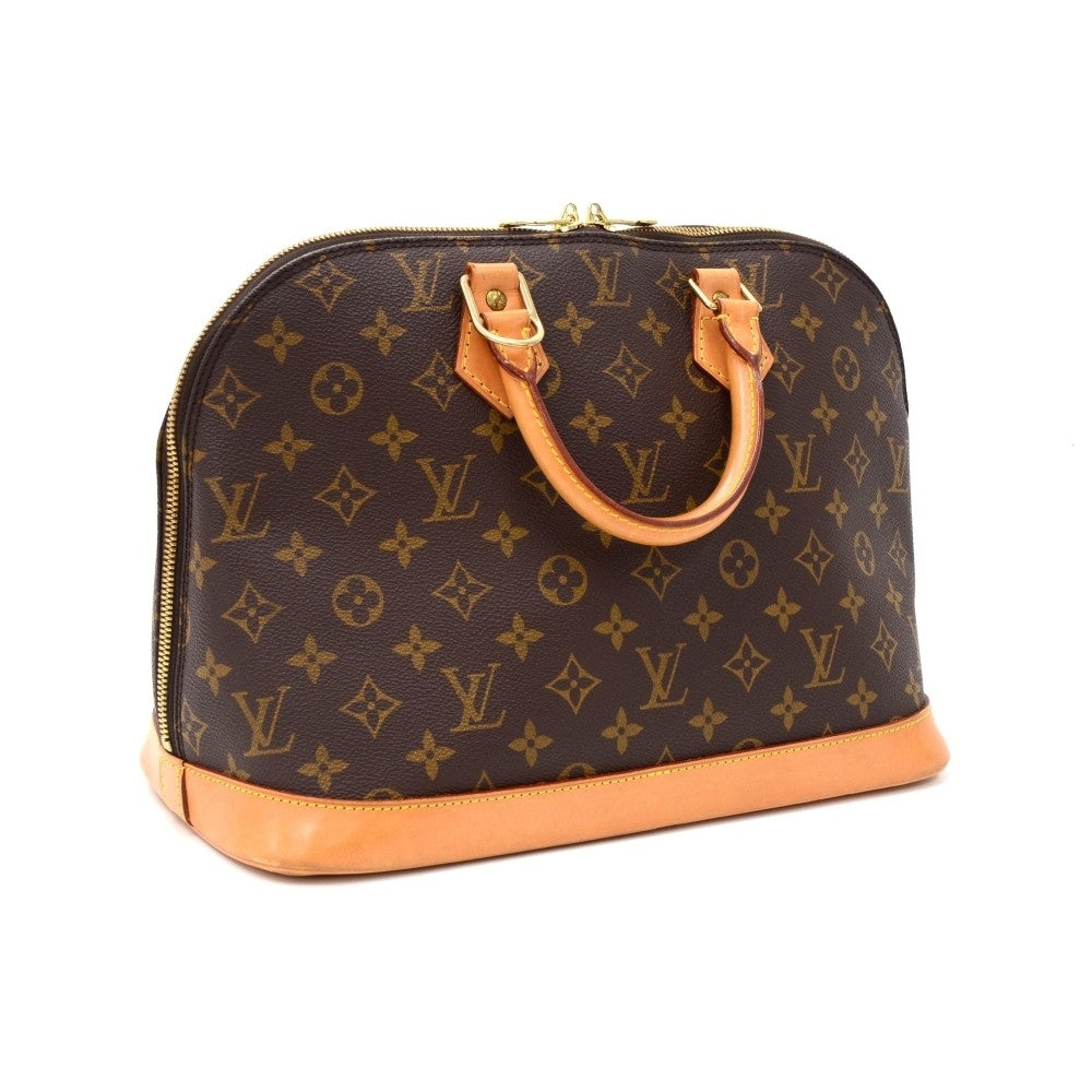 Louis Vuitto Alma Monogram Canvas Handbag
