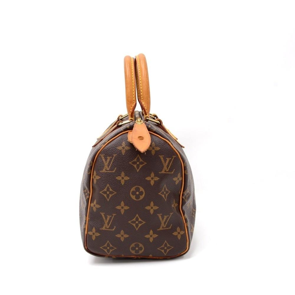 Louis Vuitto Speedy 25 Monogram Canvas Handbag