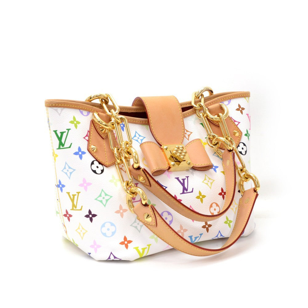 Louis Vuitto Annie MM Multicolore Monogram Canvas Handbag