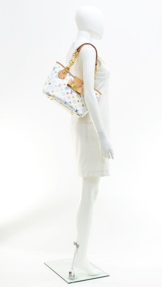 Louis Vuitto Annie MM Multicolore Monogram Canvas Handbag