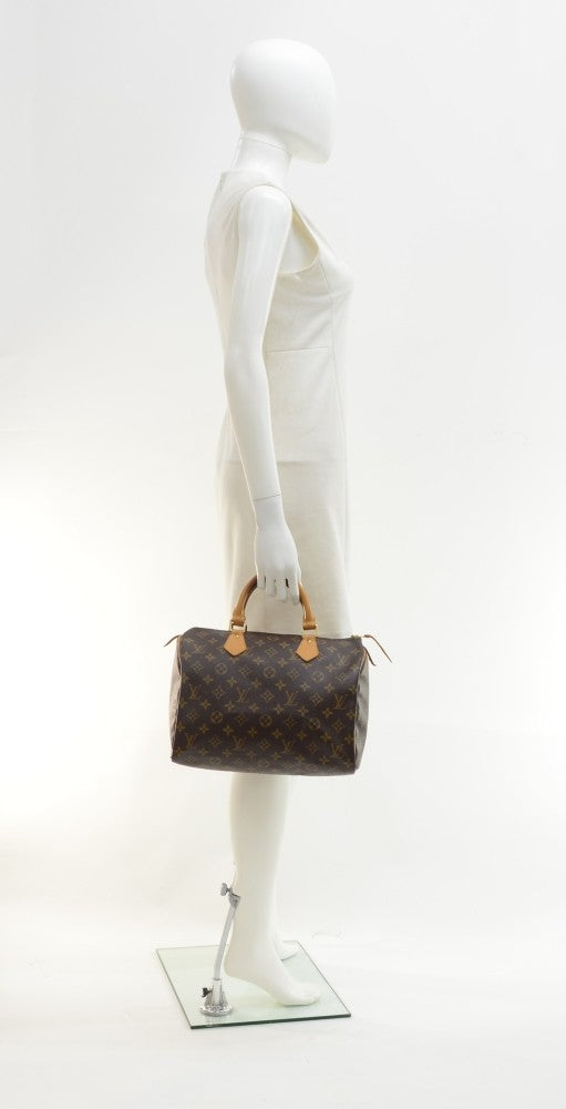 Louis Vuitto Speedy 30 Monogram Canvas Handbag