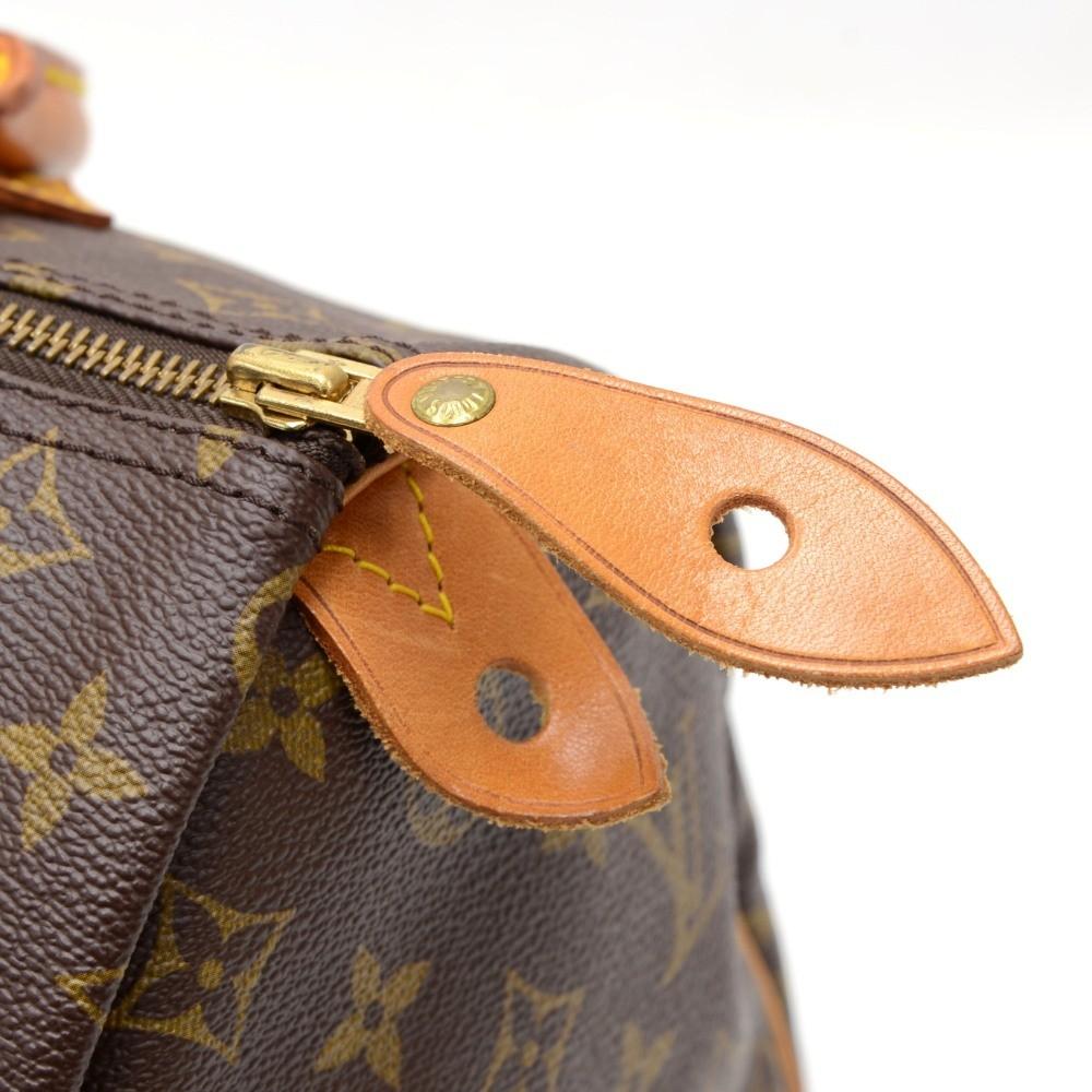 Louis Vuitto Speedy 30 Monogram Canvas Handbag
