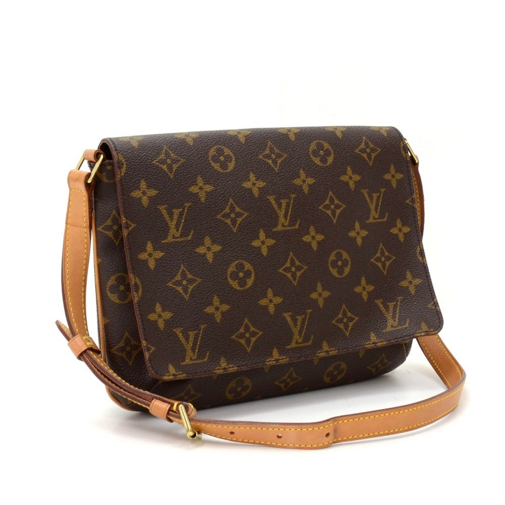 Louis Vuitto Musette Tango Monogram Canvas Shoulder Bag