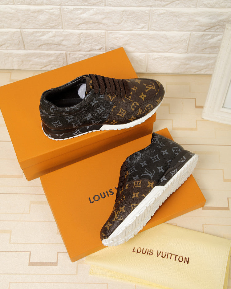 GLM - LUV GLMnogram Denim Brown Sneaker