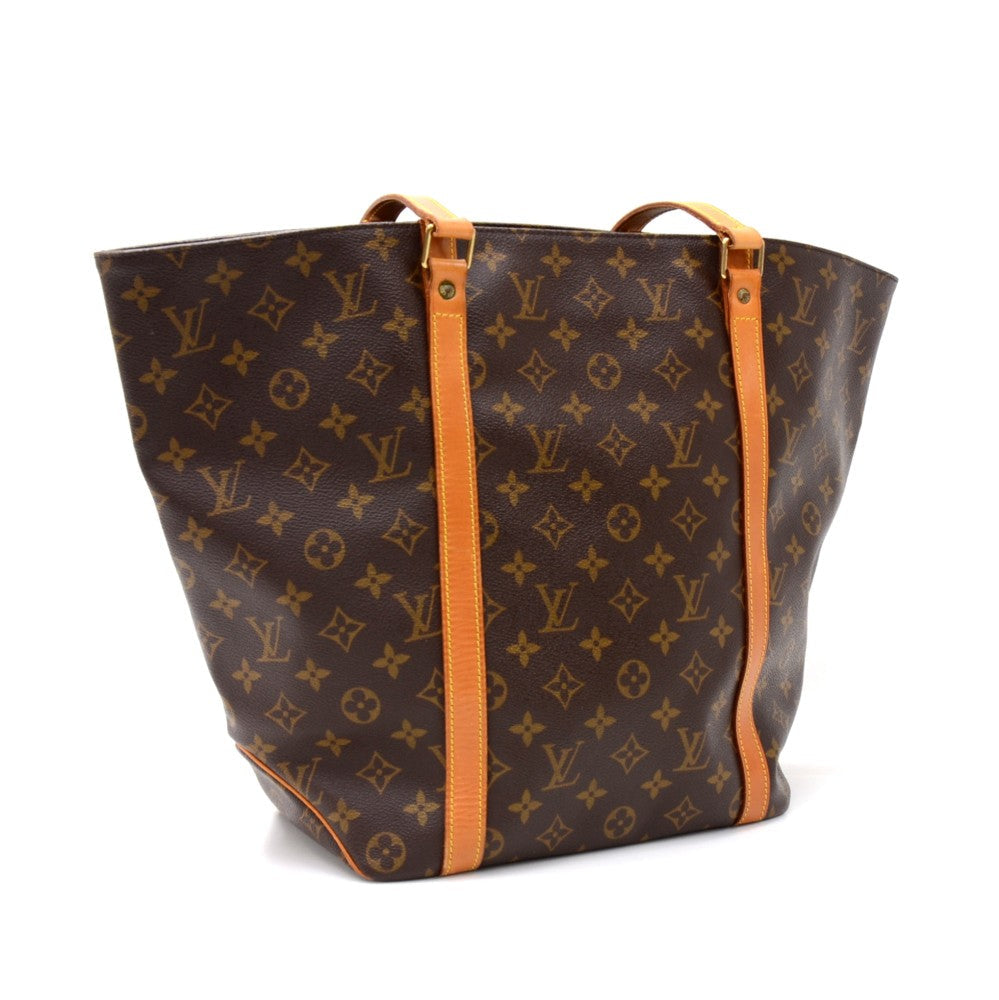 Louis Vuitto Sac Shopping Monogram Canvas Tote Bag