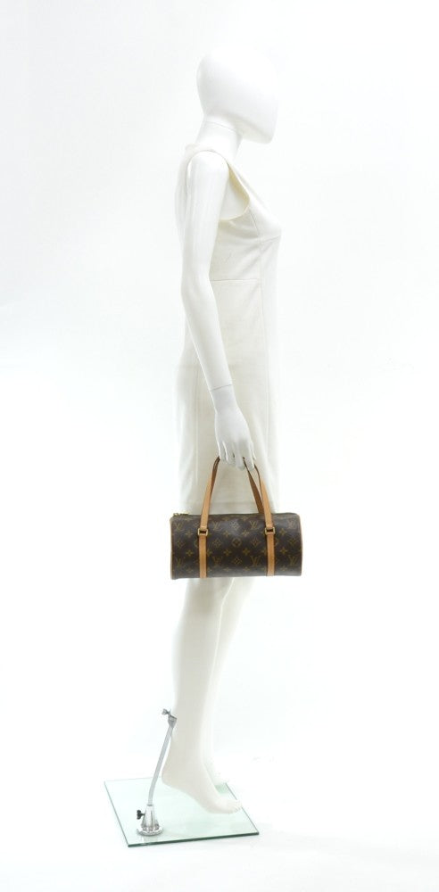 Louis Vuitto Papillon 27 Monogram Canvas Handbag