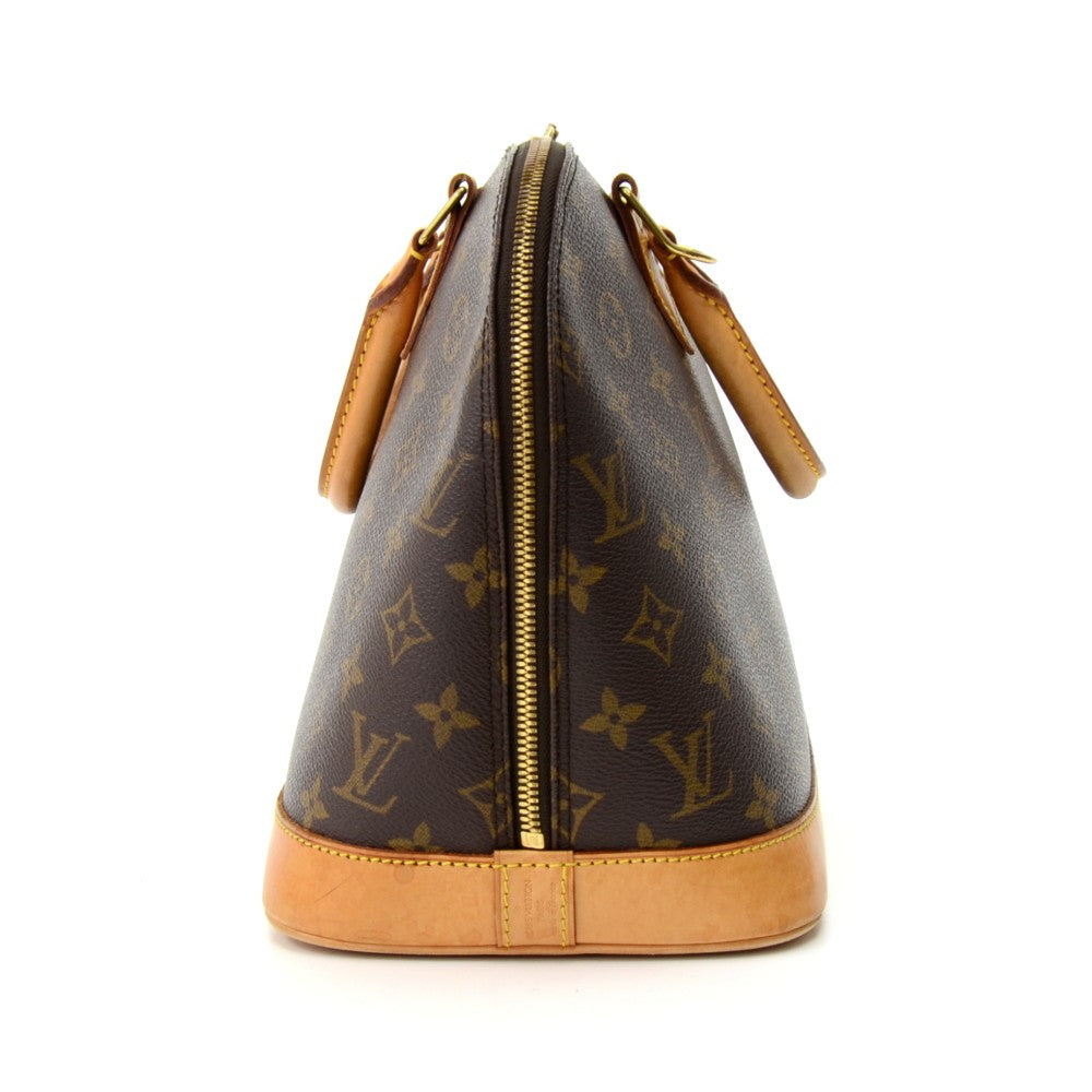 Louis Vuitto Alma Monogram Canvas Handbag