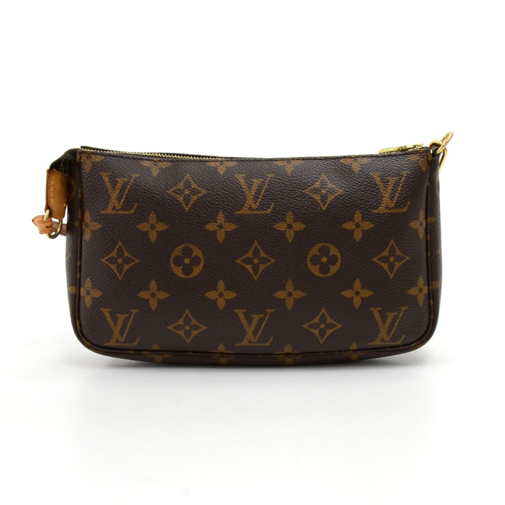 Louis Vuitto Pochette Accessoires Monogram Canvas Evening Bag