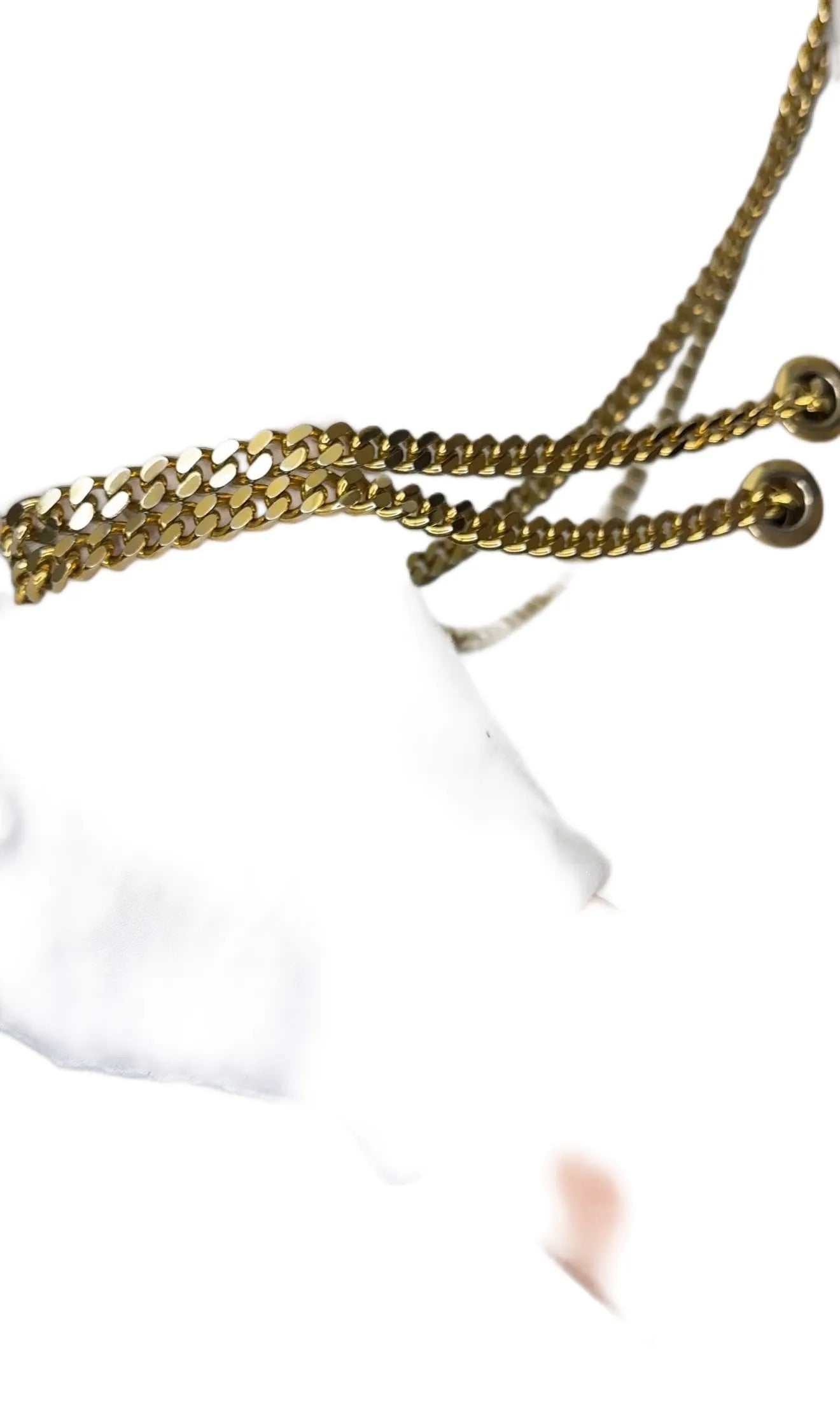 Extremely Rare Celine Triomphe Chain Shoulder Bag B23-15