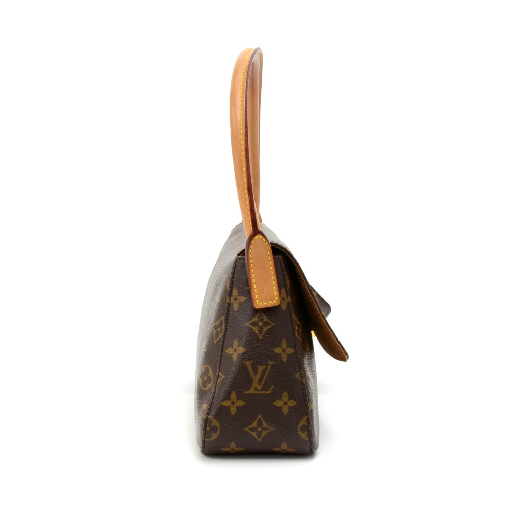 Louis Vuitto Mini Looping Monogram Canvas Handbag