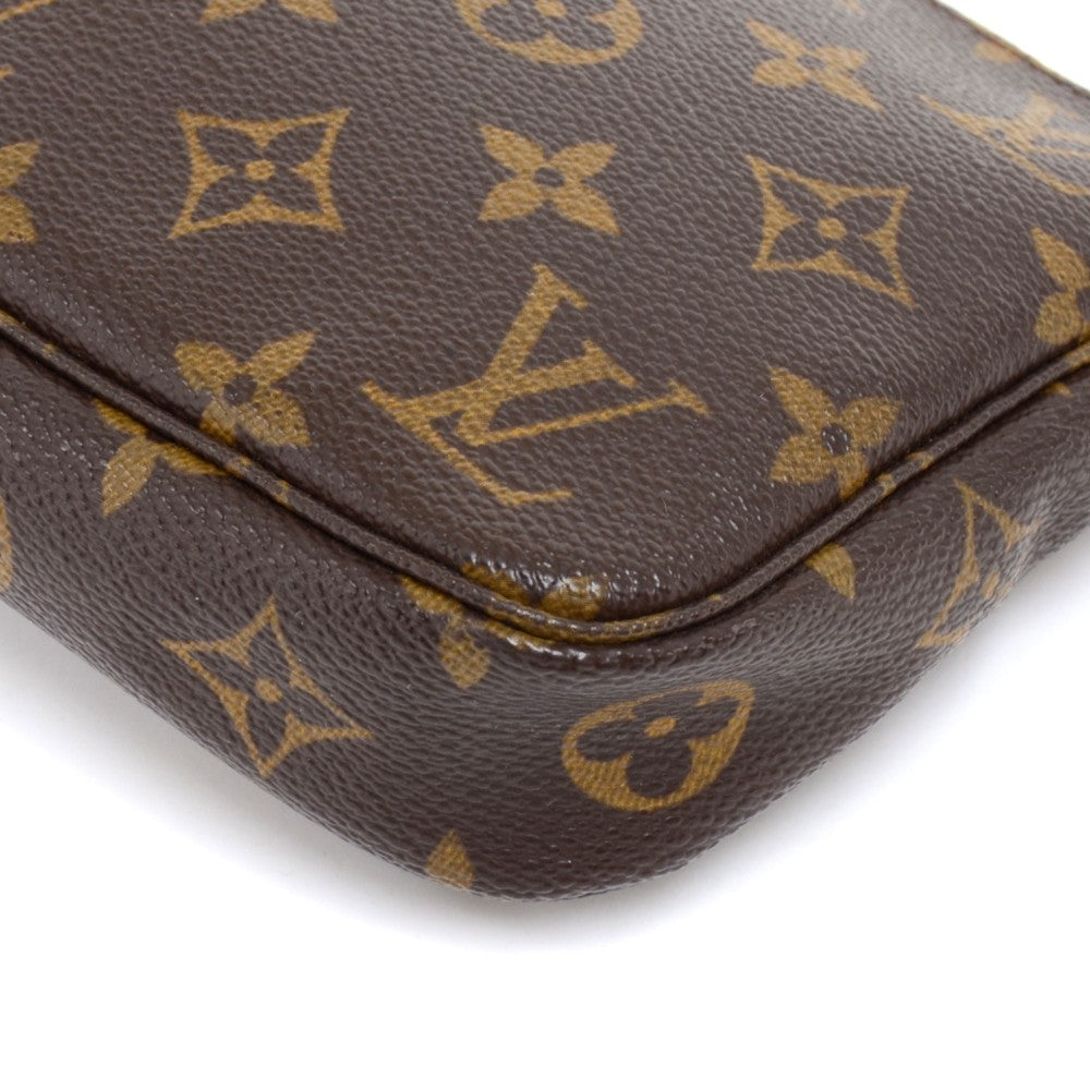 Louis Vuitto Pochette Accessoires Monogram Canvas Evening Bag