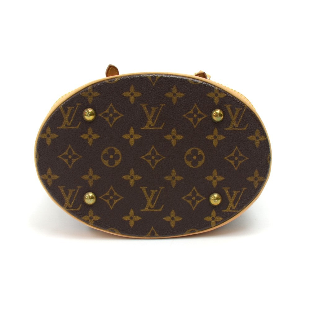 Louis Vuitto Bucket PM Monogram Canvas Shoulder Bag