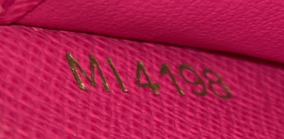 Louis Vuitton Zippy Wallet Love Lock Monogram