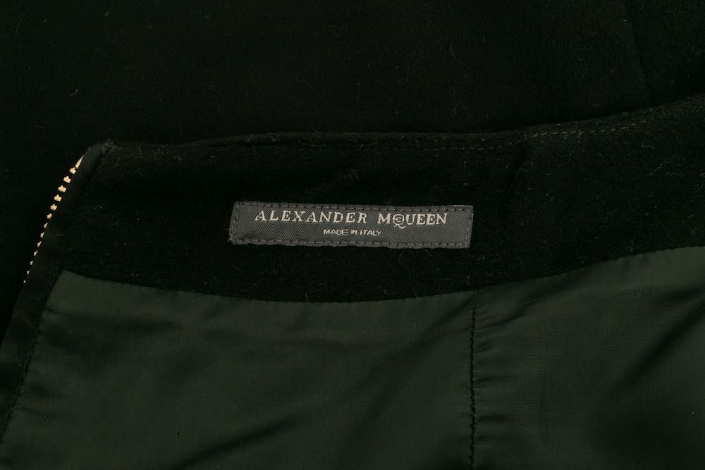 Jupe en cachemire Alexander McQueen