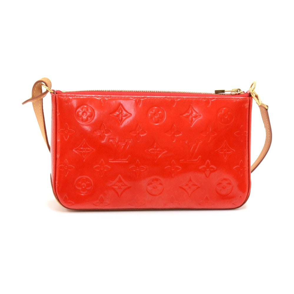 Louis Vuitto Mallory Monogram Vernis Leather Handbag