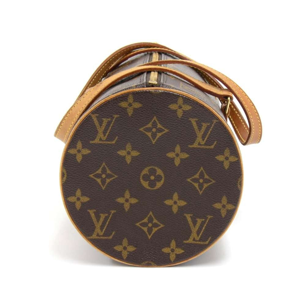 Louis Vuitto Papillon 30 Monogram Canvas Handbag with Pouch