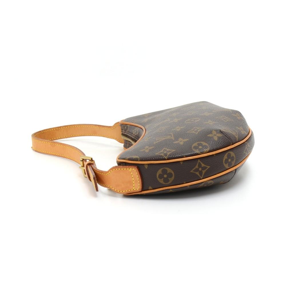 Louis Vuitto Pochette Croissant PM Monogram Canvas Shoulder Bag