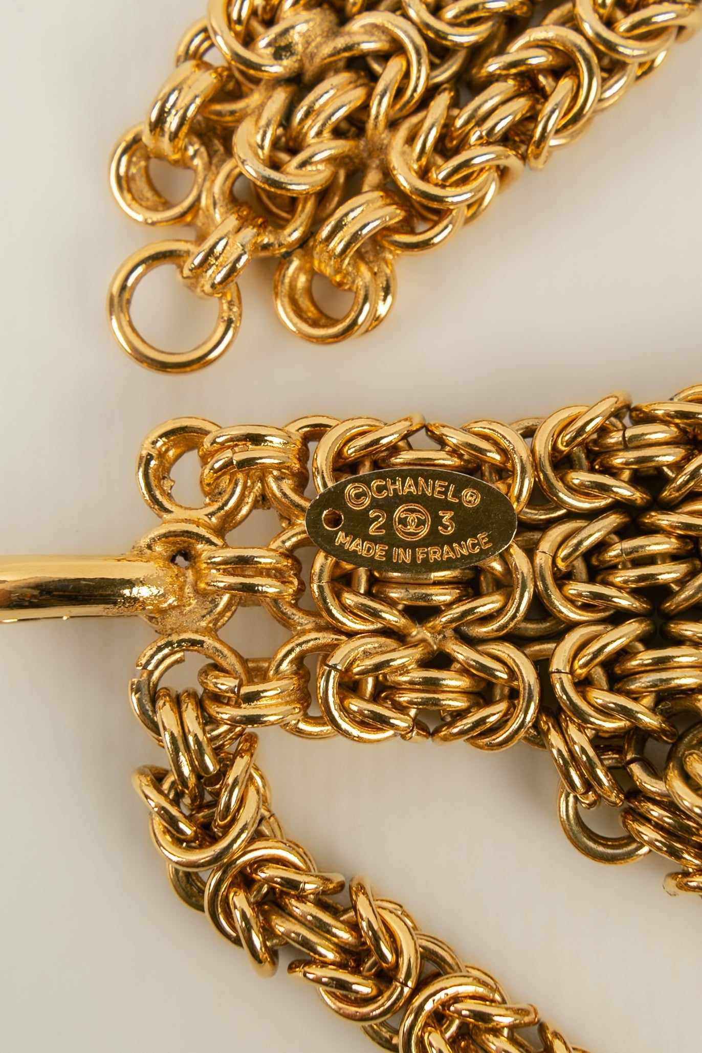 Ceinture dorÃƒÆ’Ã‚Â©e Chanel