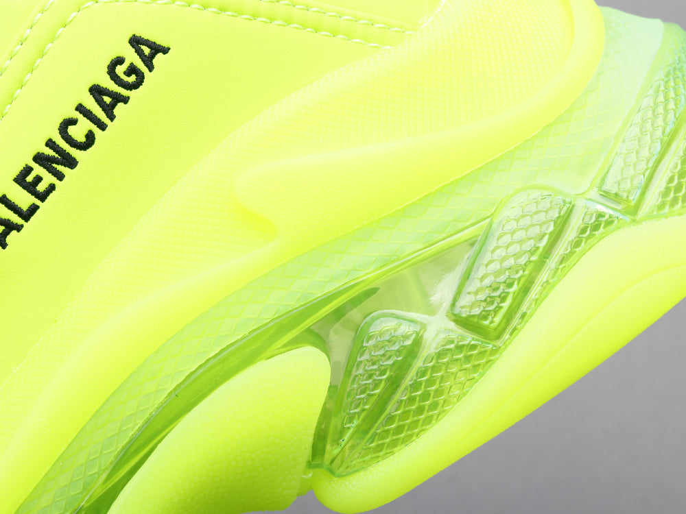GLM - Bla Air Cushion  Fluorescent Green Sneaker