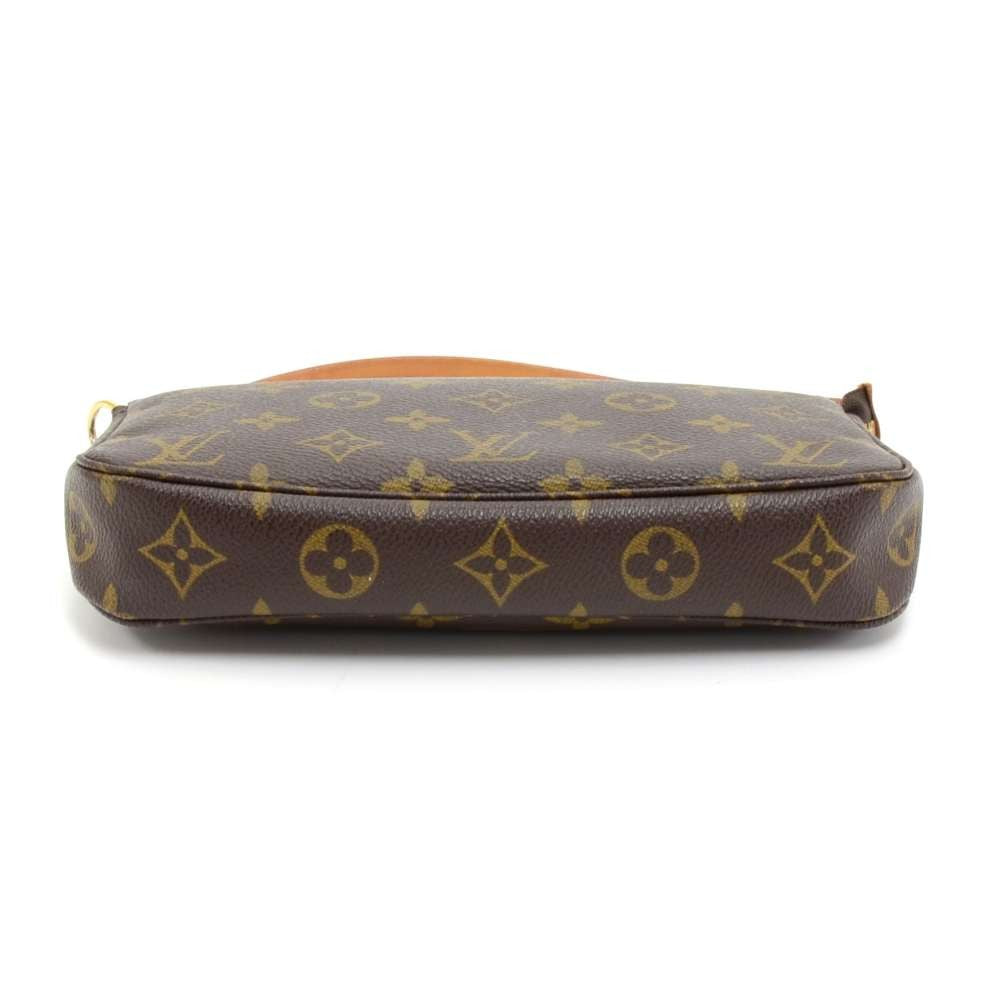 Louis Vuitto Pochette Accessories Monogram Canvas Evening Bag
