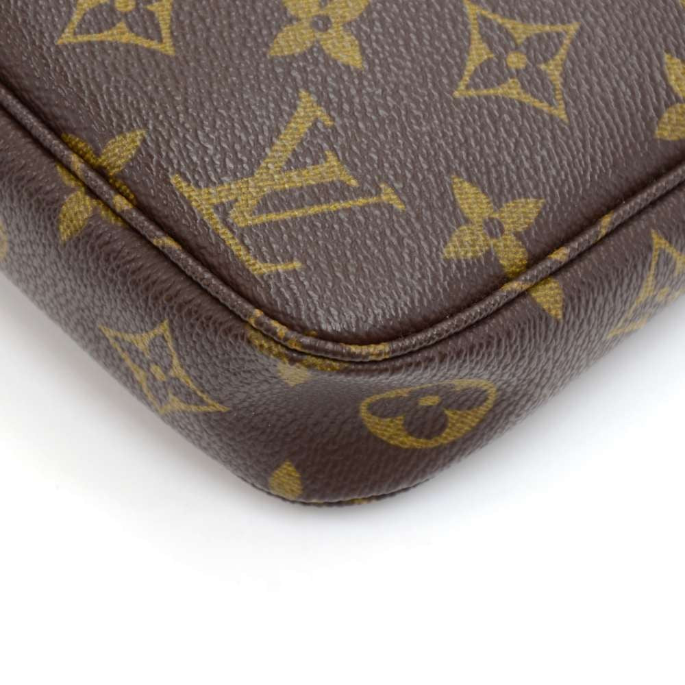 Louis Vuitto Pochette Accessories Monogram Canvas Evening Bag