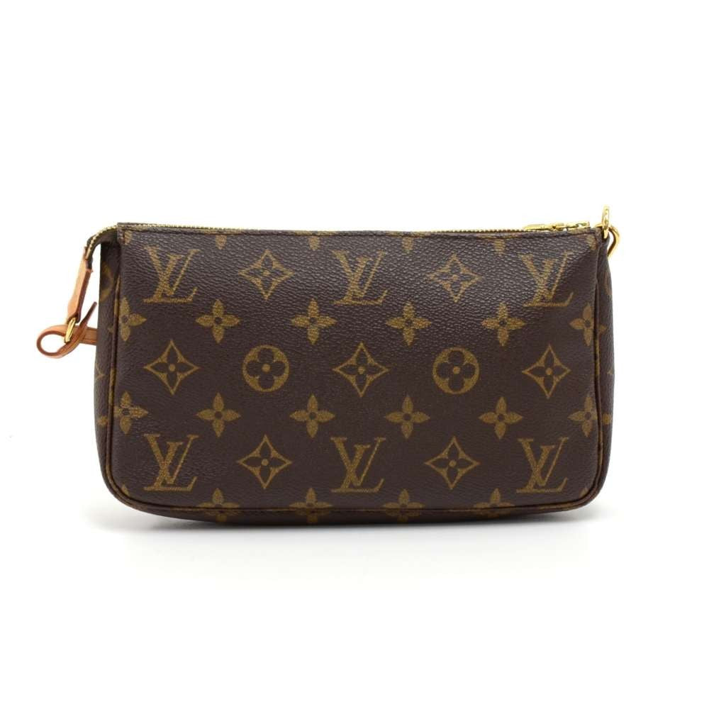 Louis Vuitto Pochette Accessoires Monogram Canvas Evening Bag