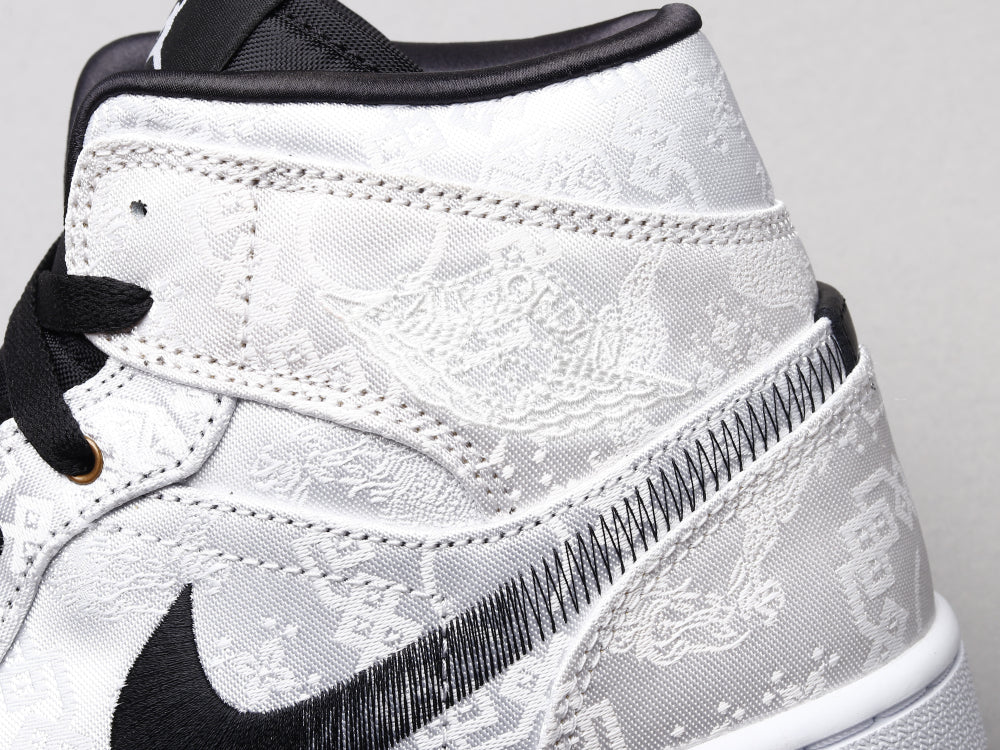 GLM - AJ1 Edison Chen White Silk