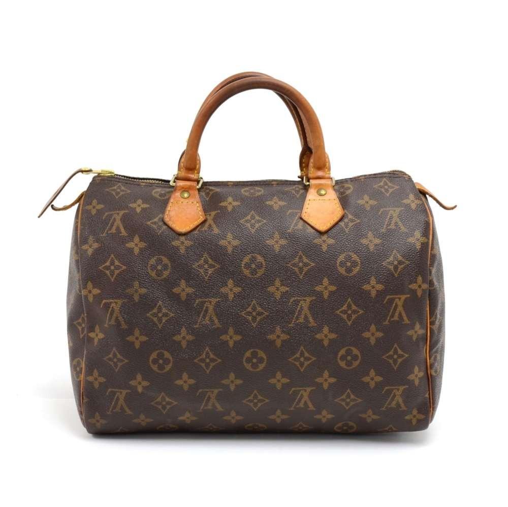 Louis Vuitto Speedy 30 Monogram Canvas City Handbag