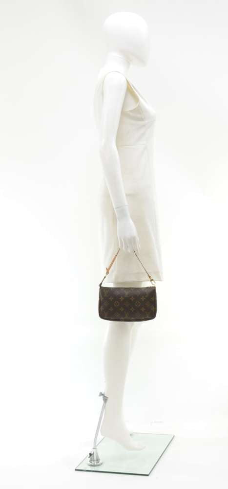 Louis Vuitto Pochette Accessoires Monogram Canvas Evening Bag