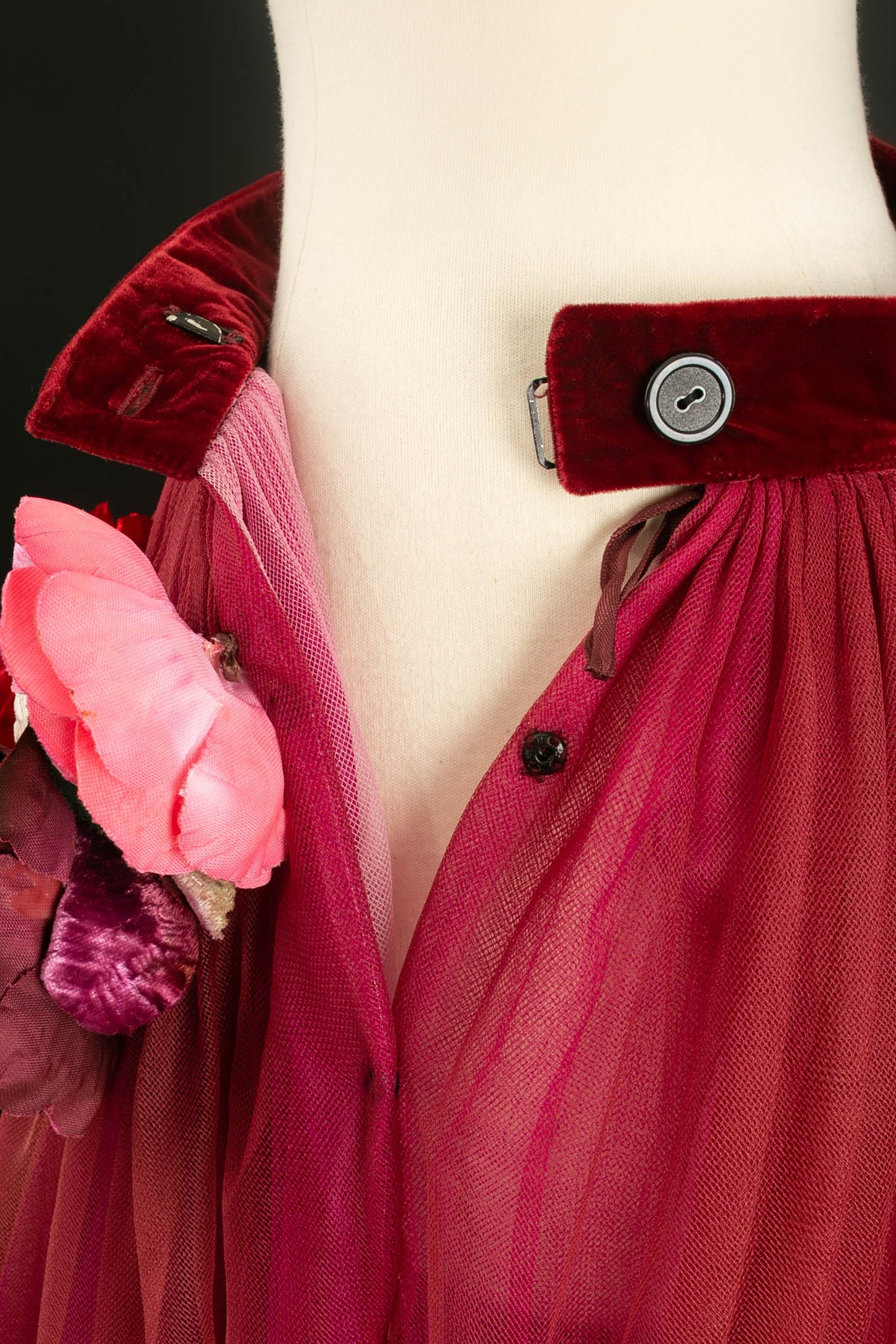 Ensemble en tulle et velours Chantal Thomass