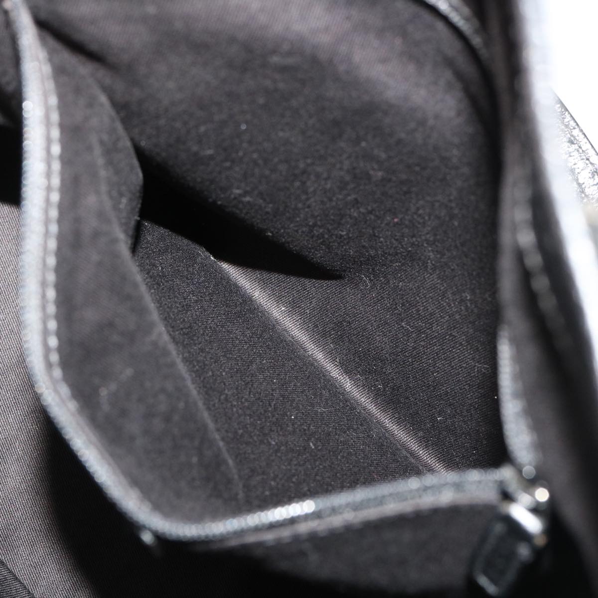 GUCCI GG Canvas Shoulder Bag Black 29778
