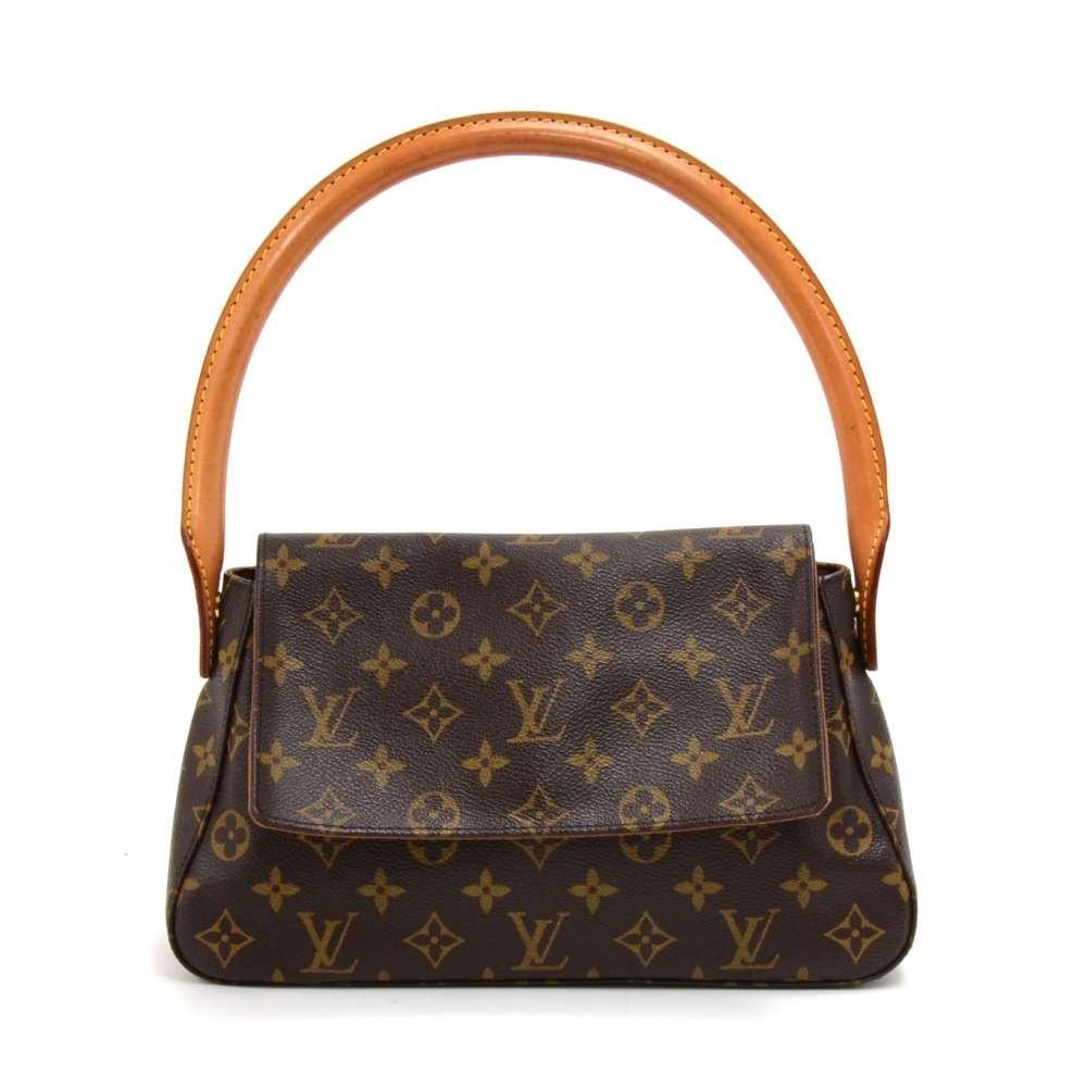 Louis Vuitto Mini Looping Monogram Canvas Handbag