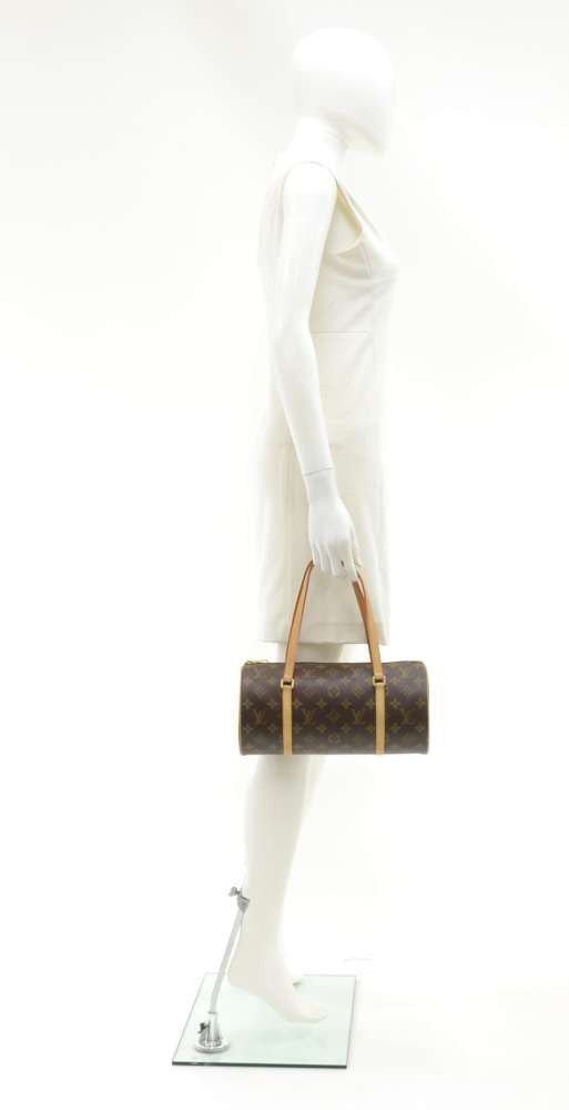 Louis Vuitto Papillon 30 Monogram Canvas Handbag