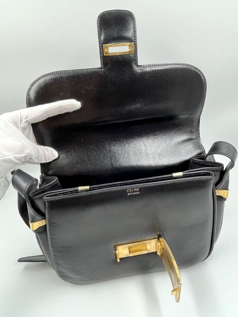 Vintage Celine Triomphe Box Bag