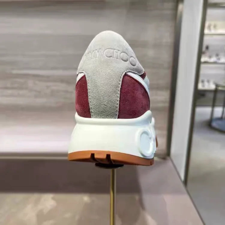 Jimmy Choo White & Red London Sneakers, BRAND NEW