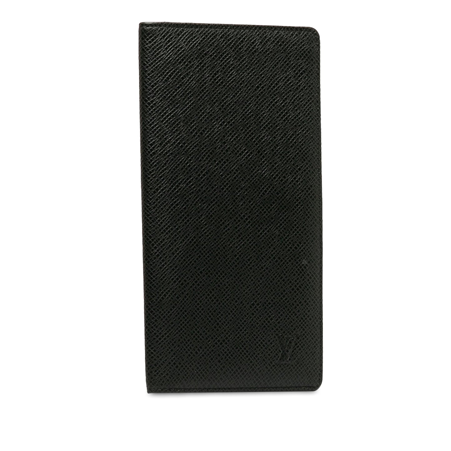 Black Louis Vuitton Taiga Brazza Wallet