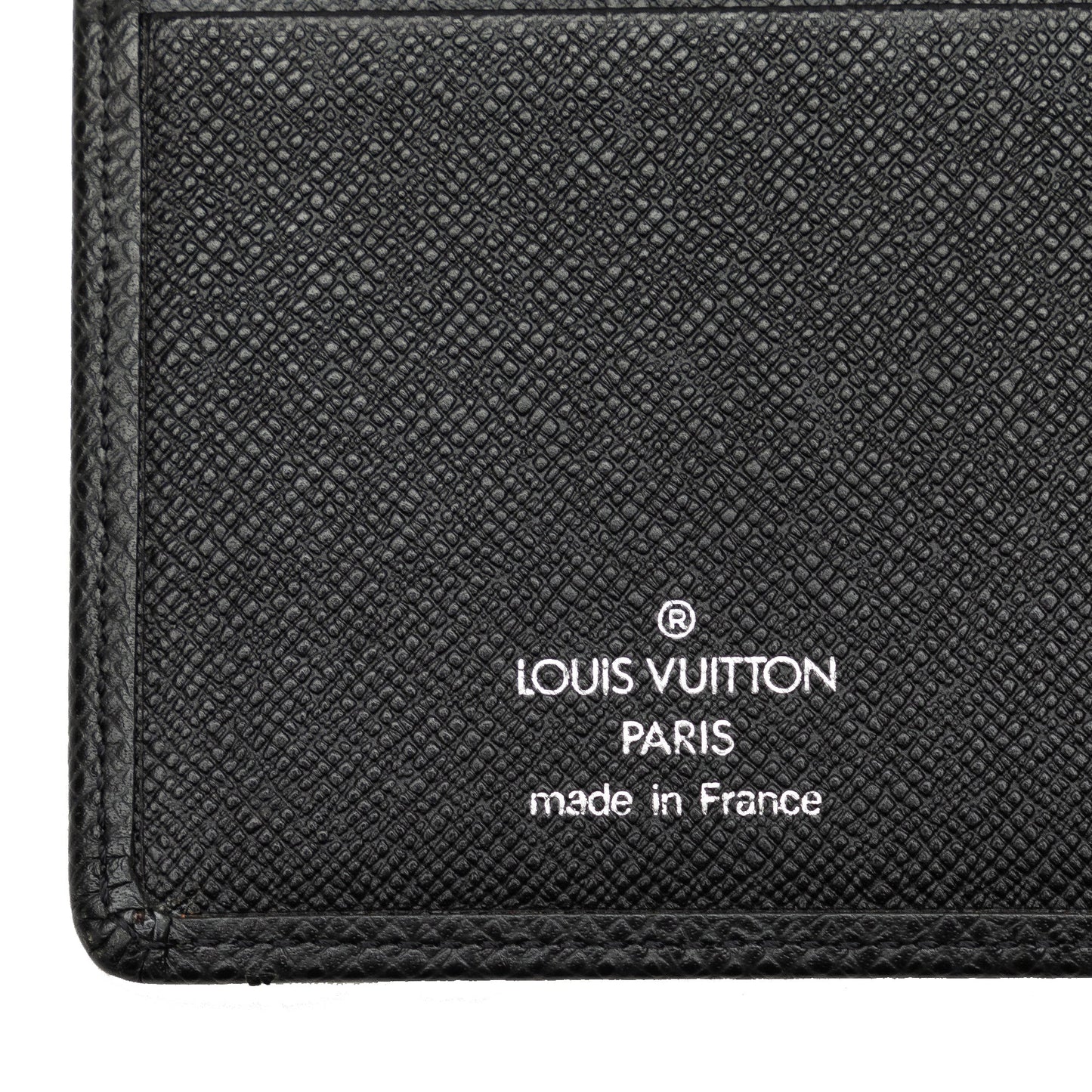 Black Louis Vuitton Taiga Brazza Wallet