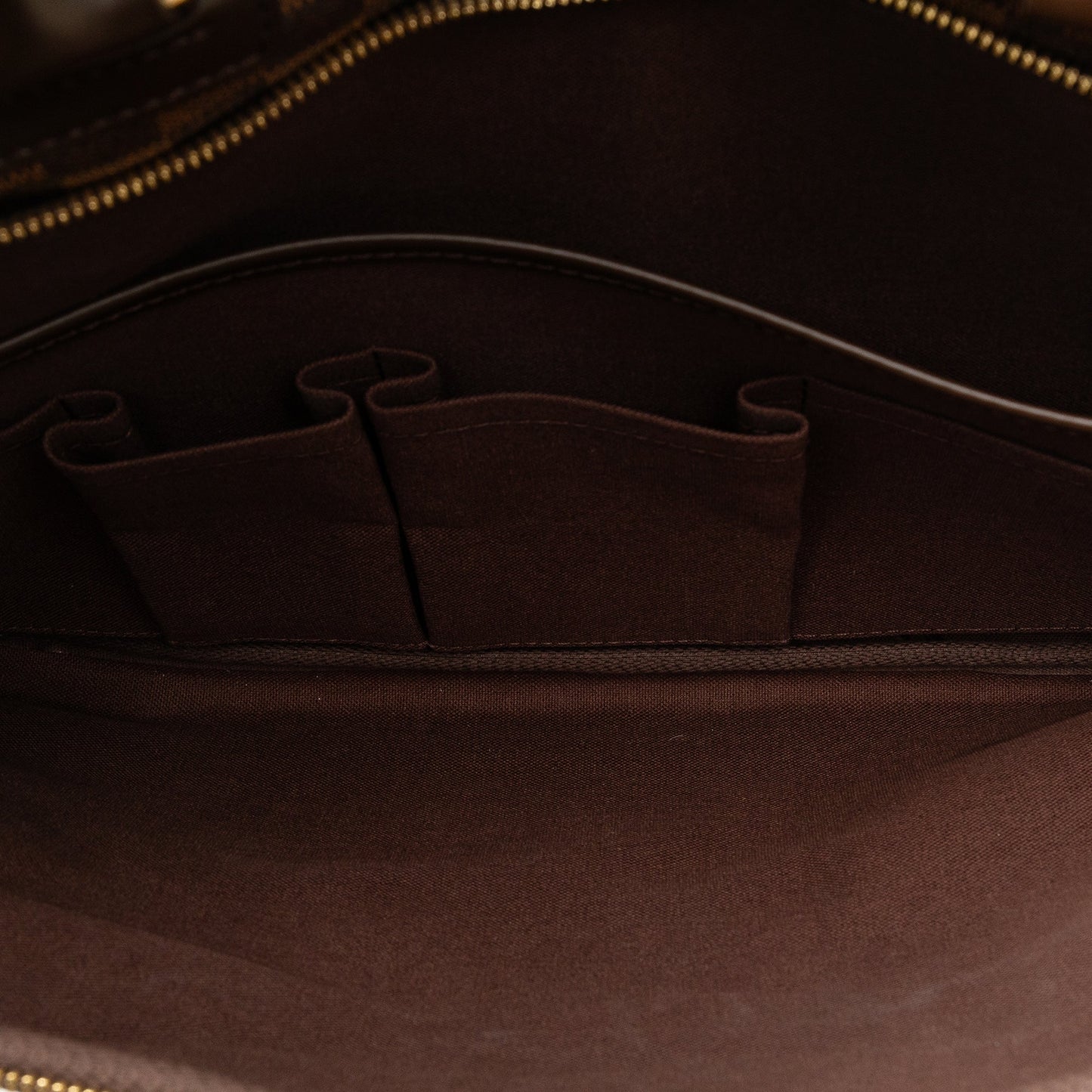 Brown Louis Vuitton Damier Ebene Icare Business Bag
