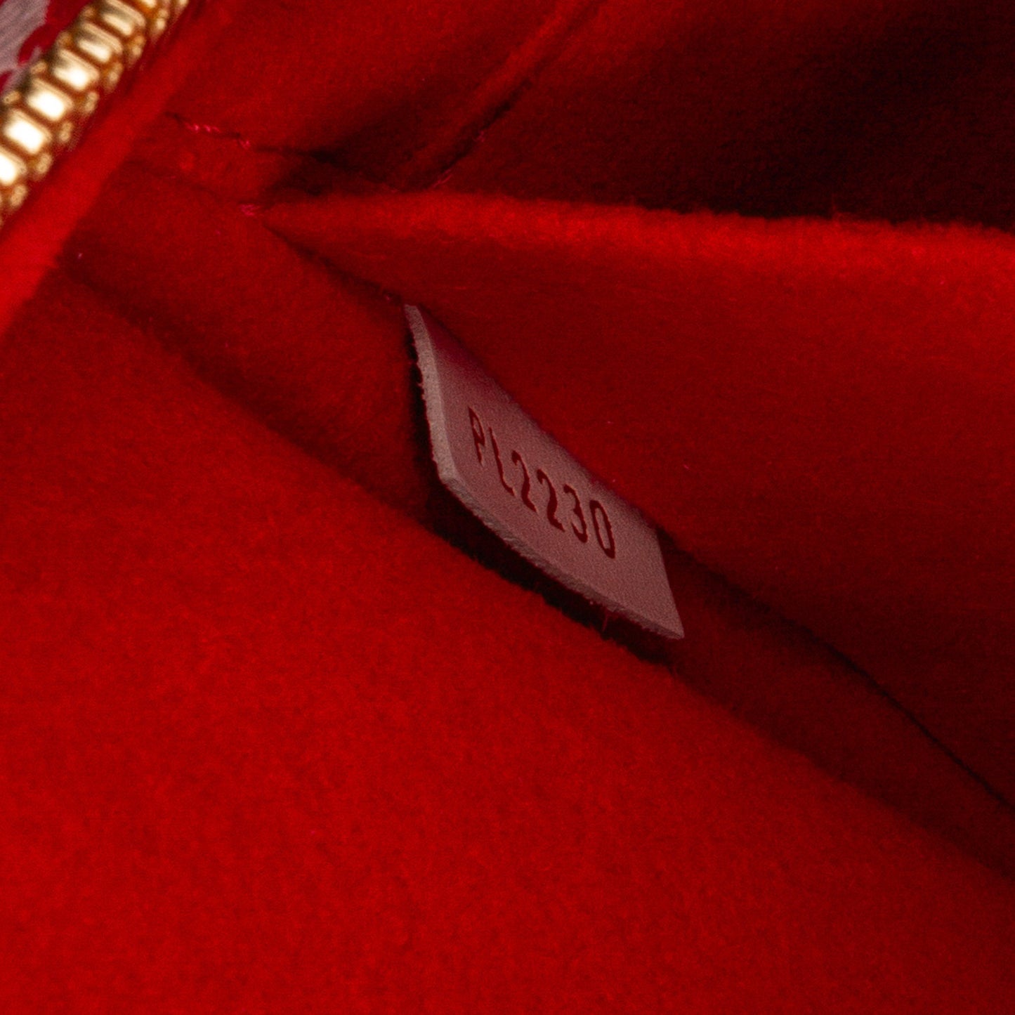 Red Louis Vuitton Monogram Giant Crafty Boite Chapeau Souple PM Crossbody Bag