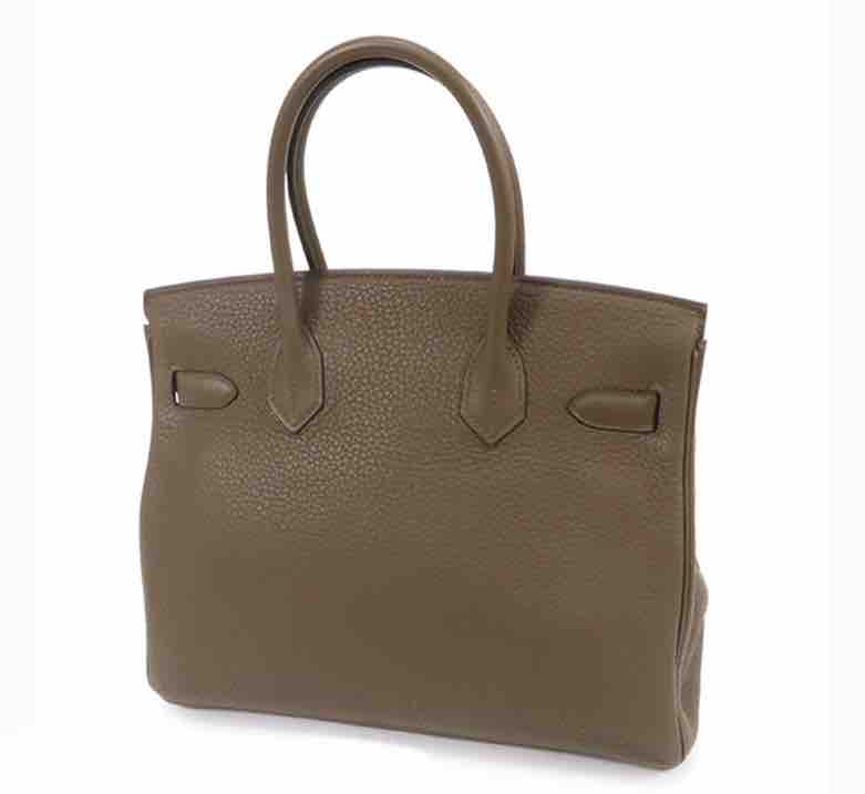 HermÃƒÆ’Ã‚Â¨s Birkin 30 Clemence Leather Taupe/Sauge 2019